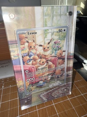 Eevee 188 IR Twilight Masquerade Pokemon Magnetic 🧲 Extended Art