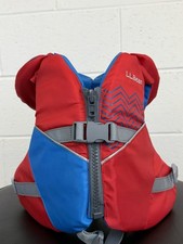 L.L.Bean Child Flotation Aid Life Jacket Vest 30-50 lbs Model 6100