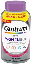 Centrum Silver Women 50 plus Multivitamin, 275 Tablets+Bundled with supliment...