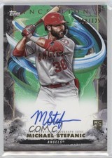 2023 Inception Base Rookie and Emerging Stars Green Michael Stefanic Auto 0vd2