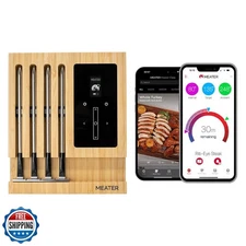 MEATER Block: WiFi Smart Wireless Meat Thermometer | 4 Probes, Lo