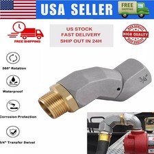 3/4" Fuel Hose Swivel 360 Rotating Connector for Fuel Swivel,Fuel Transfer Hose