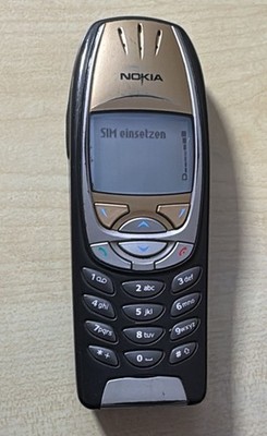 Nokia 6310i Schwarz Händler, Garantie, Geprüft, Volle Funktion Telefon Handy