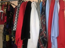 24 Pc 70s 80s Vintage Fall Winter Women Clothing Lot For Resale Dress Pants Etc.