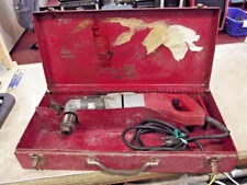 MILWAUKEE  HEAVY-DUTY 1/2" RIGHT ANGLE DRILL No. 1101-1, 120V, 4.5A, 500 RPM