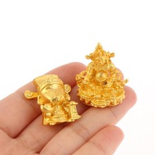 Retro National Trend Ancient God Of Wealth Office Desktop Ornaments Car Decor