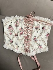 Romantisches Blumen Korsett / Mieder Top mit ...