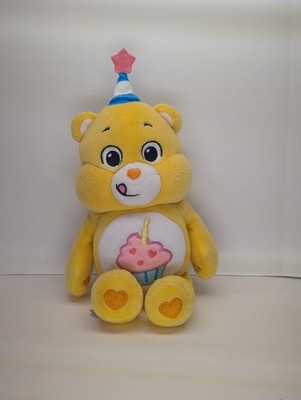 Basic Fun Care Bears Yellow Bear Plush Stuffed Animal Washable 6-14in 2021