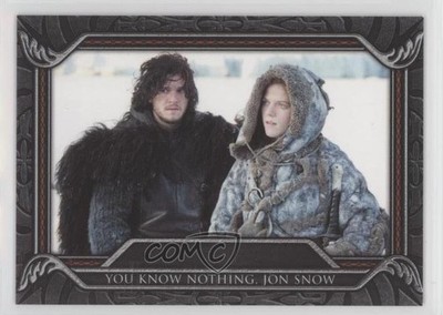 2024 Game of Thrones Legends the Realm Saga Jon Snow You Know Nothing #JS10 jg3