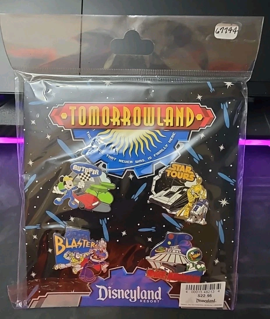 Space Mountain Disney Attraction & Ride Pins (1968-Now) for sale