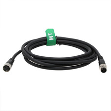 M12 5 Pin Male to 5 Pin Female Actuator Sensor Camera Cable for Industrial Contr