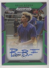 2019 Panini Prizm Draft Picks Purple & Green 1/199 Brian Bowen II #119 Auto n1u