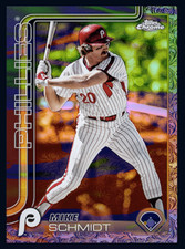 Topps BUNT 2025 Topps Chrome Gilded. Mike Schmidt SP Phillies Super Rare DIGITAL
