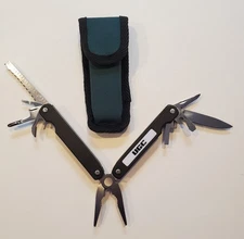 Excellent Lightly Used Stainless Steel 13 Item Multi-Tool w/Nylon Case UGC China