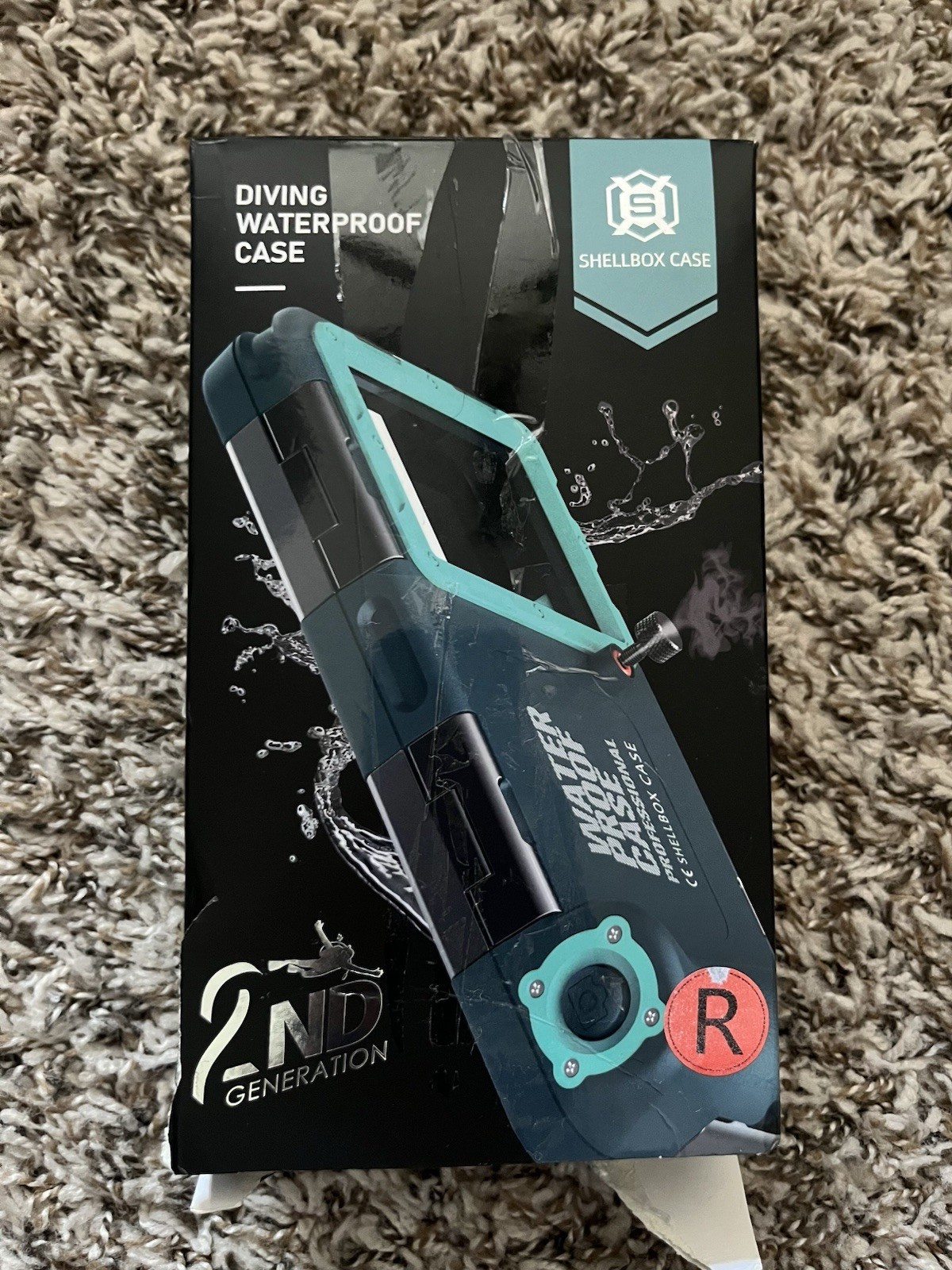 Waterproof Underwater Snorkeling Diving Phone Case for iPhone Samsung S23 Ultra