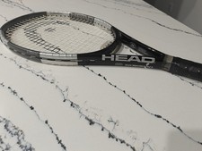 Head Liquidmetal 8 Black Silver Tennis Racquet Oversize 4 3/8 Grip 112 in.