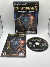 Champions Return to Arms (Sony PlayStation 2, PS2) CIB Black Label - Tested