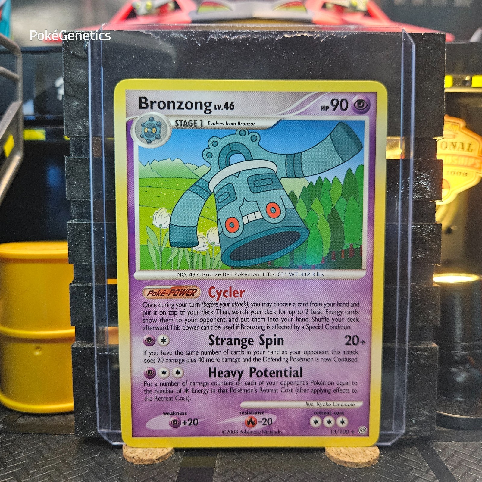 Bronzong Stormfront Pokémon TCG 13/100 Diamond & Pearl Rare