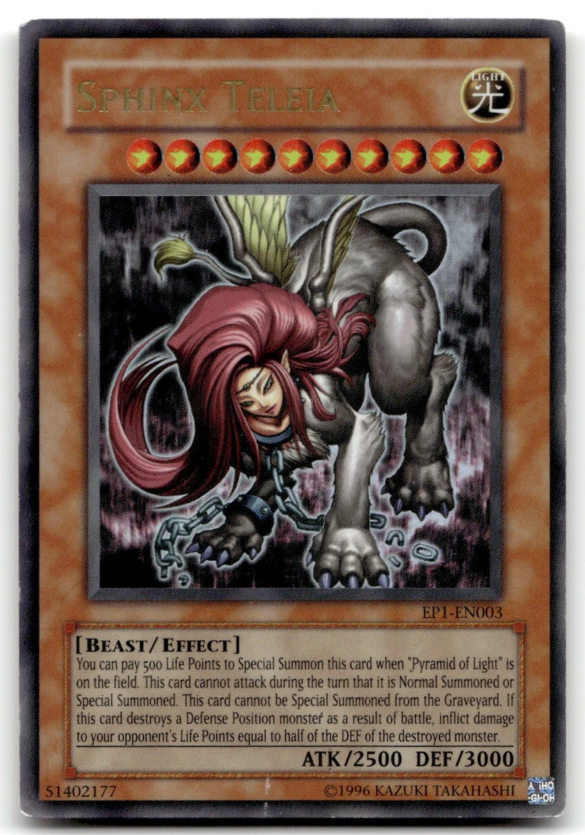Yugioh Sphinx Teleia for sale | eBay