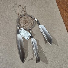 Navajo Dream Catcher Handcrafted 3" Diameter