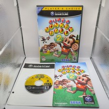 Super Monkey Ball 2 (GameCube, 2002) - Complete Case & Manual Players Choice