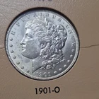 1901-O Morgan Silver Dollar $1 Coin 0.9 Fine Silver New Orleans Mint
