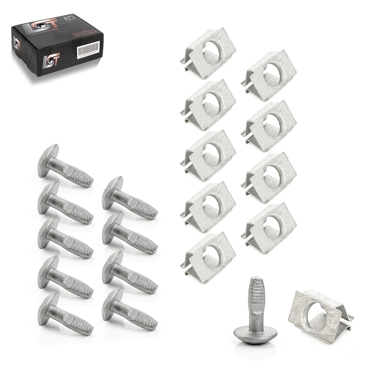 20X Clamp Twist Lock Underbody Protection For Citroen C3 C4 C5 Evasion Jumpy