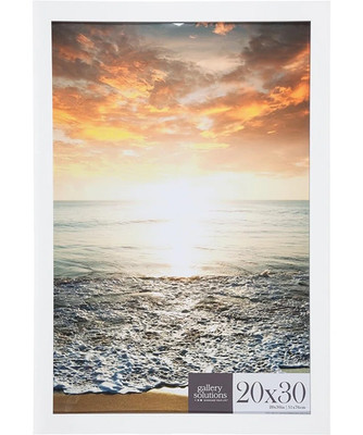 Gallery Solutions 20'' X 30'' White Large Wall Poster Frame