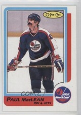1986-87 O-Pee-Chee Paul MacLean #114 0a4