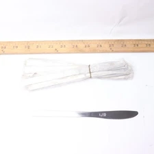 (12-Pk) Table Butter Dinner Knife Flatware Stainless Steel Silver 8"