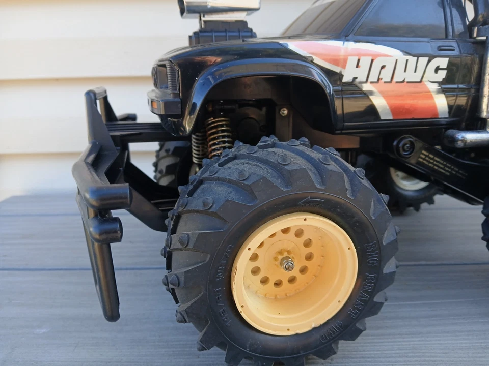 1980s Nikko Big Malibu 4WD Hawg 1/10 Radio Control Dual Motor RC TRUCK ONLY  - Image 2 of 4