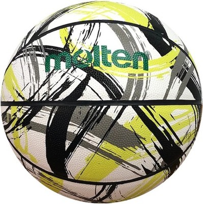 Molten Basketball Graffiti Limited Edition Outdoor Synthetik-Leder grün Größe 7