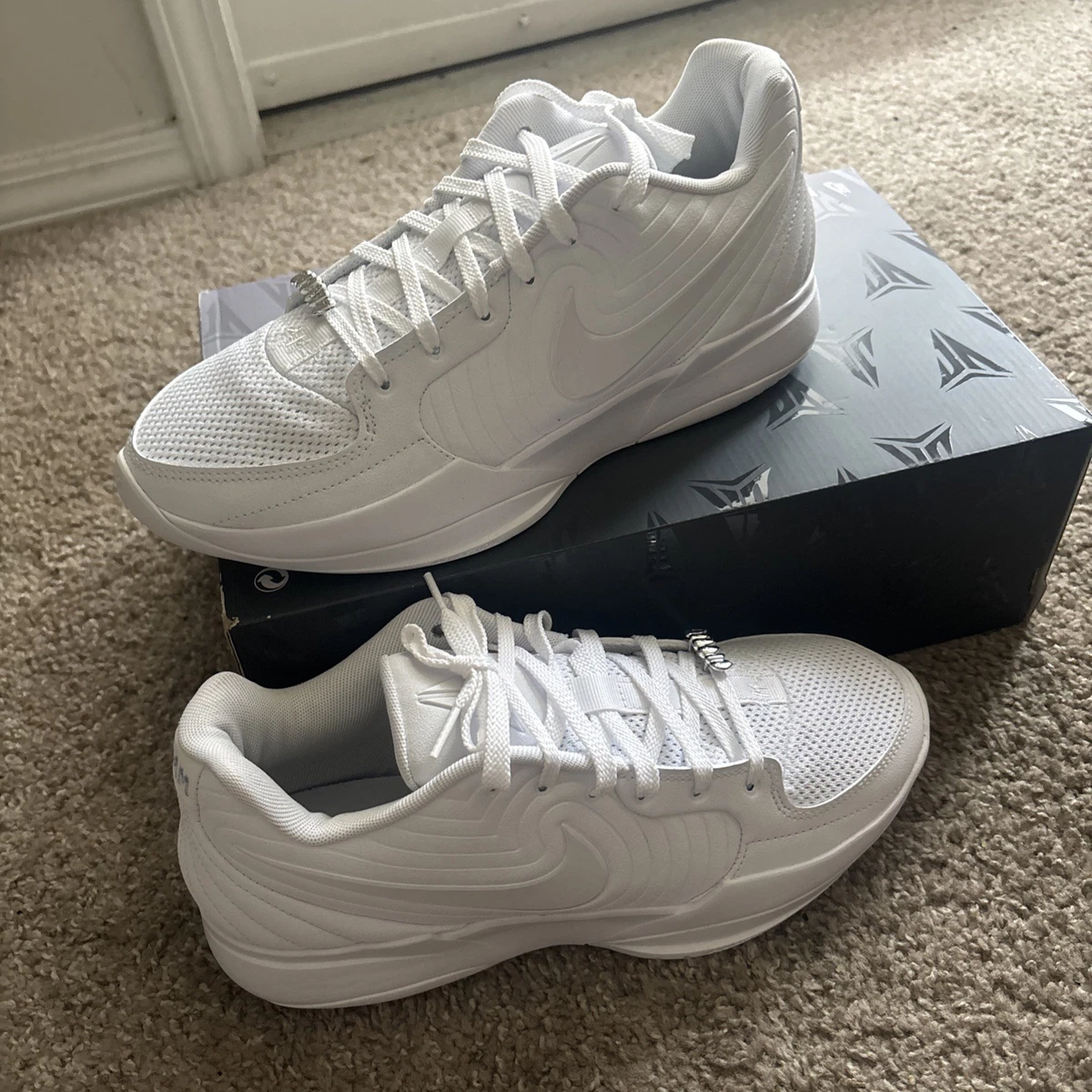 Nike Ja 2 TB EP Triple White for Sale | Authenticity Guaranteed | eBay