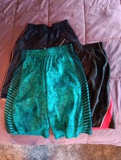 Lot 3 Tween Youth Boys Athletic Basketball Shorts Sz L Old Navy 2 Reversible