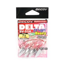 Decoy SV-51H Jig Head Delta Magic Heavy Size ...