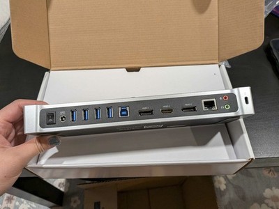 StarTech USB3DOCKH2DP Triple Monitor USB 3.0 KVM Docking Station w/ power & USB