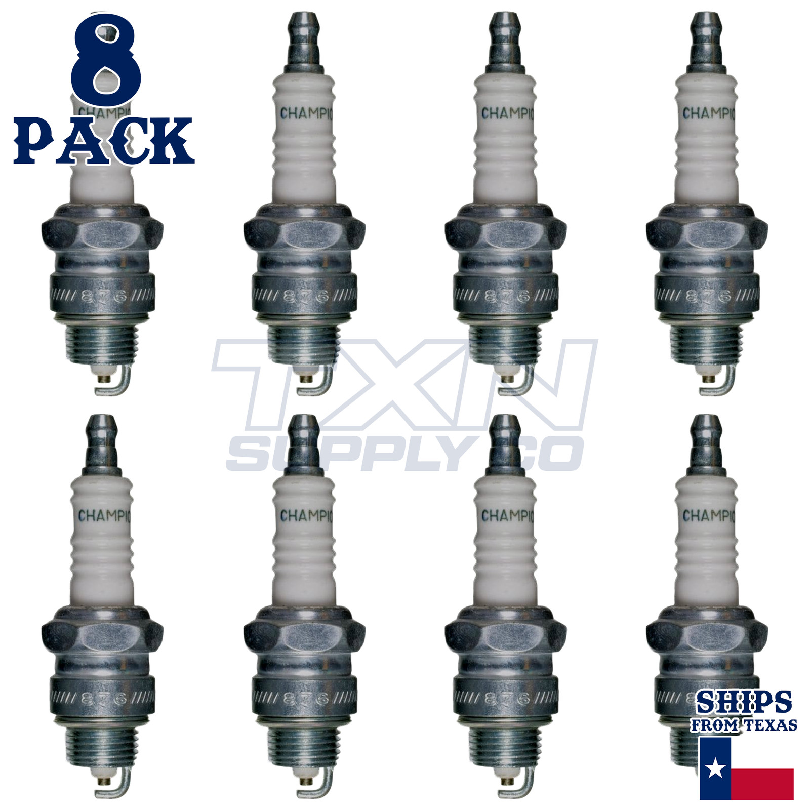 Champion 10 Spark Plugs 8 Pack