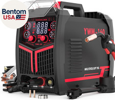160A MIG Welder, 110V/220V Dual Voltage, 4 in 1 Gas Mig/Flux Core Mig/Lift Tig/S