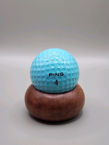 Ping Golf Ball Aqua & White Two Tone Ping Eye Karsten Collectors Ball