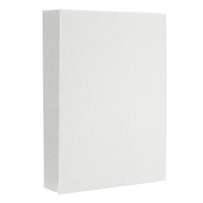 Dekorative Bücher Leinengewebe Deko Attrappe Bücher (22 x 15 cm Weiß)