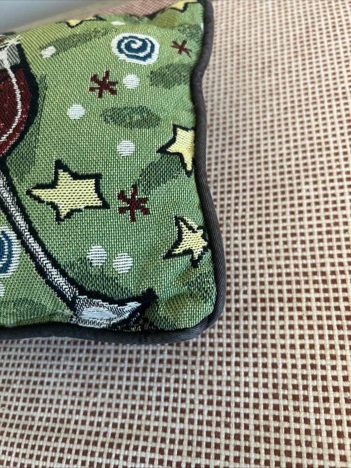 Tapestry Wine Decorative Funny Pillow "Wine A Bit, You’ll Feel Better" 10" x 7" - Image 2 of 4