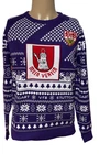 VfB Stuttgart Ugly Christmas Sweater Xmas Pullover Purple White Size M
