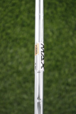 KBS Max 80g Regular Flex 5-PW Iron Set Steel Shaft .370 Tip Std Length