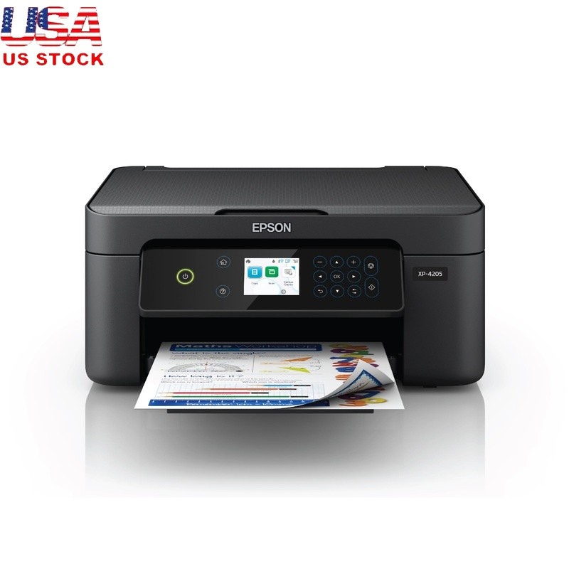 Wireless All-in-One Inkjet Printer Print Scan Copy Voice Activated Mobile Use