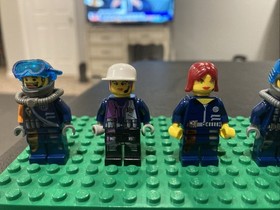 Lego Ogel Alpha Team Cam  Flex Radia Dash Minion Minifig Lot 3 4798 4796 4795