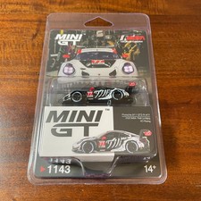 Mini GT Porsche 911 GT3 R #77, 2025 IMSA Petit Le Mans, AO Racing Skeleton Rexy
