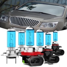 Headlights Fit For Buick Regal 2011-2013 Halogen Headlight Bulbs,H7 High Beam...