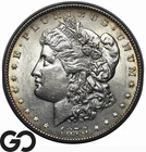 1878 7TF Morgan Silver Dollar Coin, Lustrous BU++