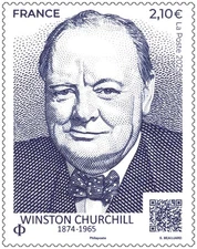 France - Winston Churchill (1874-1965)