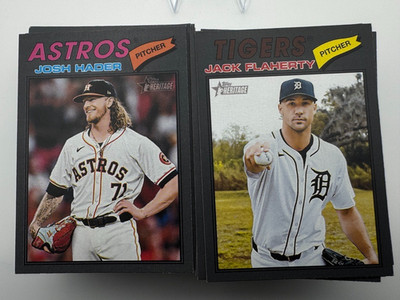2026 Topps Heritage - DARK GRAY BORDER -  You Pick Complete Your Set